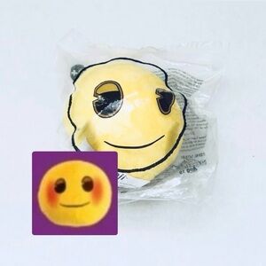 ⭐️5 For 25⭐️ Emoji Plush 2019 Burger King Toy